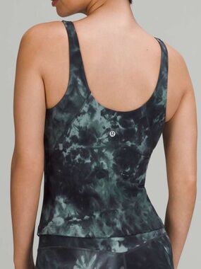 Lululemon Align Waist Length Tank Top Diamond Dye Size 6